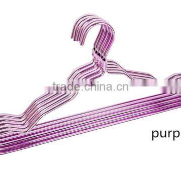 YiWu Metal Clothes Bulk Alloy Metal Hangers Copper Wire Coat Hangers photo-5