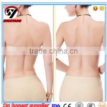 Shuoyang Push up Lovable Bras, Lace Girl Silicone Strapless Brassiere photo-3