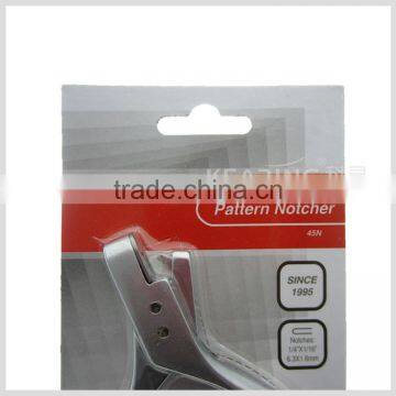 Kearing Economical Pattern Notcher for Sew Tailors Handicraft 1/4'' * 1/16'' Holes photo-2