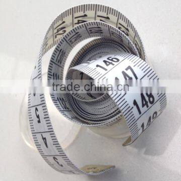 2017New Kearing Metric / Inch Fibreglass Tape Measure 150cm White Color Measuring Tapes For Sewn Area photo-5