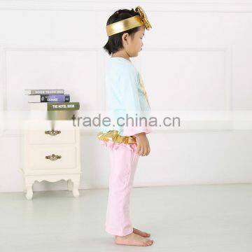 China Low Price Wholesale Chirstmas Sets With Top and Pants and Headband for Autumn Warmer photo-2