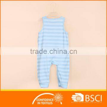 Interlock Sleeveless Baby Smocked Romper photo-2