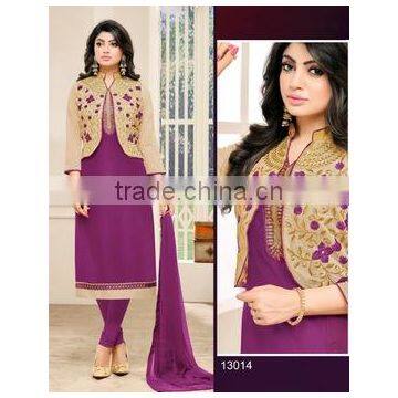 Glamour Style Readymade Embroidery Suits