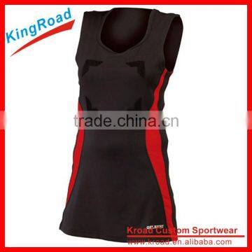 Custom design netball tennis dresses