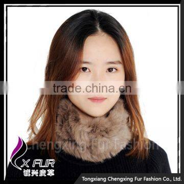 CX-E-10E New Product Rabbit Fur Neck Wear Headband Bandanas photo-4