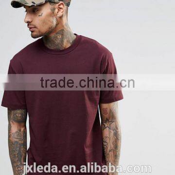 Wholesale cropped plain crewneck t-shirt OEM gym men