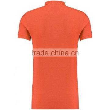 MGOO Cheap Price Fashionable Plain Pattern Polo Shirts 210g 100% Cotton Pique Soft Polo Shirts photo-6