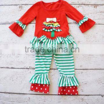 Giggle Moon Remake Outfits Girls Boutique Sets Smocked Children Clothing Christmas Baby Clothes Baby Outfit photo-6