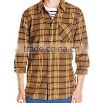 2017 Excellent Quality Latest Style Long Sleeve Flannel Shirt for Men photo-4