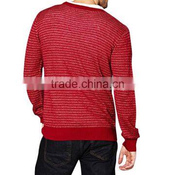 2015 Long Sleeve Rib Knit Cuff Pullover Fashion Sweater for Men photo-3