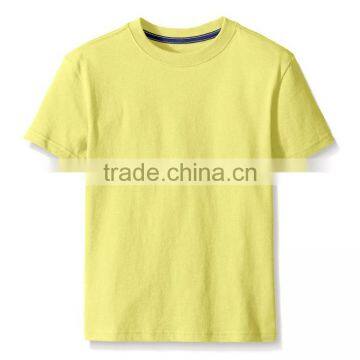 Bulk Boys Tshirt Design Soft Cotton Cheap Custom Plain Round Neck T-shirt photo-4