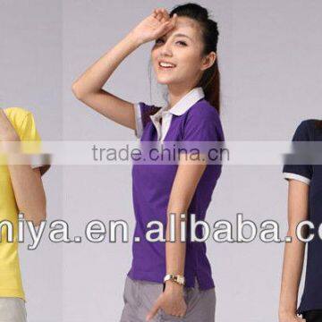 lady high quality polo shirts