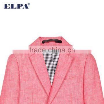 ELPA 2016 Fancy Kids Coat Pink Linen Boy Blazer for Wedding photo-4