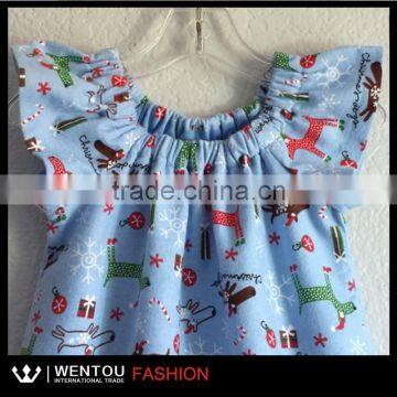 Little Girls Toddler Flutter Sleeve Dress photo-2