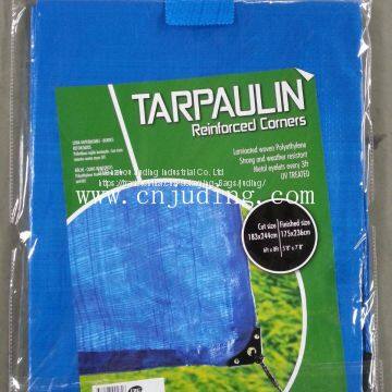 Waterproof pe coated fabric tarpaulin sheet cover