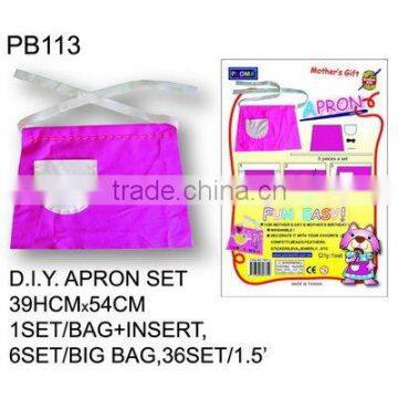 PB113 D I Y APRON SET