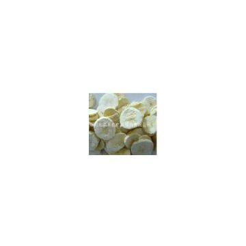 Freeze dried banana slice