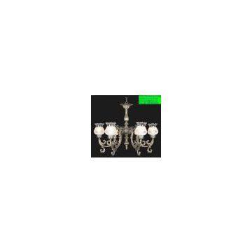 Classic European Style Ceiling Lamp With Copper and Glass,european Decorative Lamp photo-2