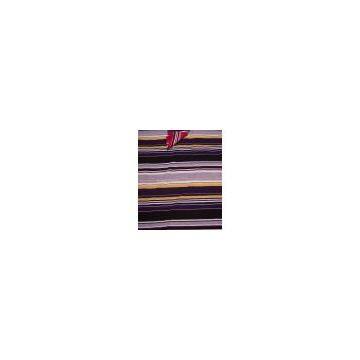 TR stretch stripe jersey fabric, yarn dyed jersey fabric