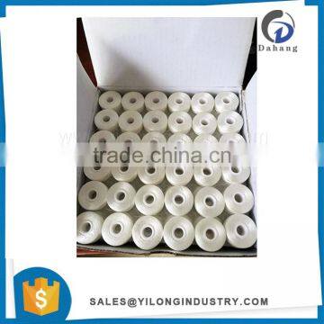Machine High Tenacity 75D/2 White Color Sideless L Size Bobbins Embroidery Bobbin Thread photo-2