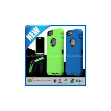 C&T newly 3 in 1 combo case for iphone 6