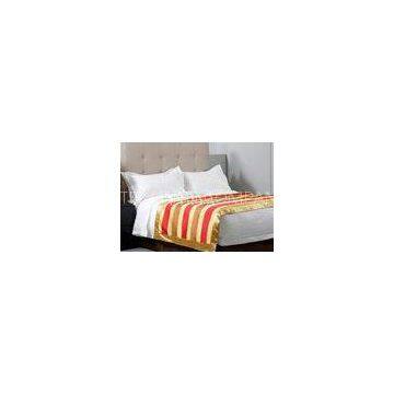 Customized Luxury Hotel Collection Bedding White Bed Linen Single Size or Double Size