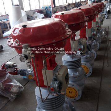 Neumatic Control Valve With Globe Type Single Type photo-4