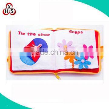 Cheap sea activity book dloth handmade baby soft book