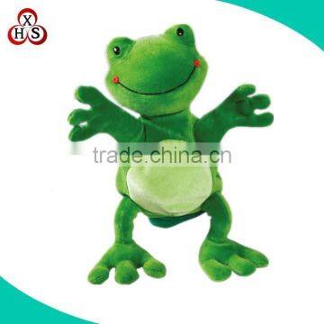 Cute Green Frog Hand Puppet