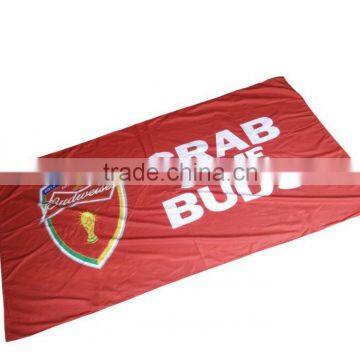 Premium best price high quality jumbo custom print microfiber suede beach towel