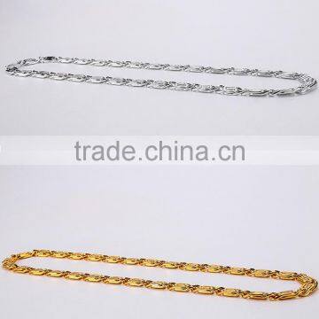 Aluminum Chain Metal Pendant Necklace Hip Hop Necklace Thick Metal Accessories Fashion Pendant Jewelry photo-3