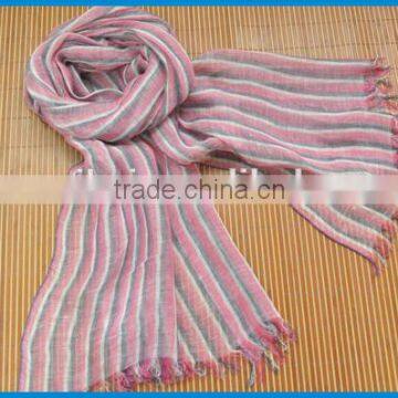 Japan Hot Selling Fashion Vertical Stripe Neck Scarf photo-3