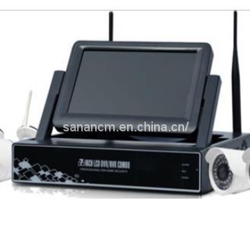 4CH CCTV System Wireless 960P 10