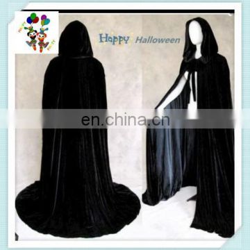 Velvet Hooded Vampire Halloween Party Womens Capes HPC-0507