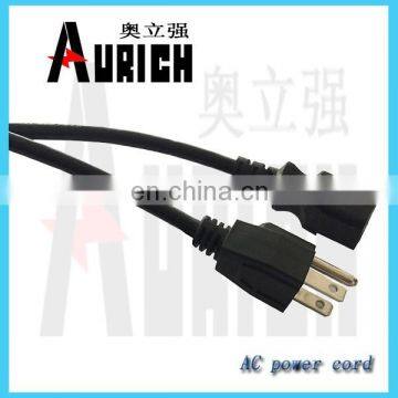 American Standard ac Power Cord Heat Resistant Electric Wire Hollow Pin Insulated Cable Retractable Power Extension Cord