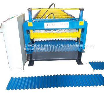 China suppliers double layer metal roofing tile forming machine roll forming machine