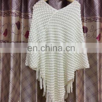 new fashion pullover hot selling sweaters wholesale ladies knitted poncho