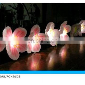 wedding led inflatable flower chain decoration,party led inflatables