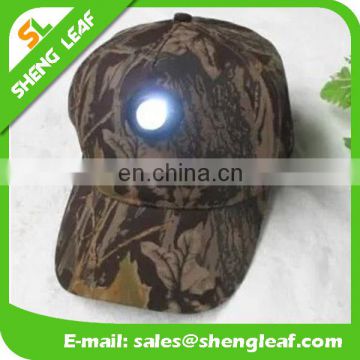 2017 hot sale hard hat LED Light camp outdoor sports baseball Cap