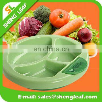 non-toxic Kids bowl of 3 parts Silicone food serving bowls