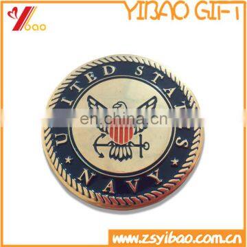 United States navy coin/plate coating American Eagle coin