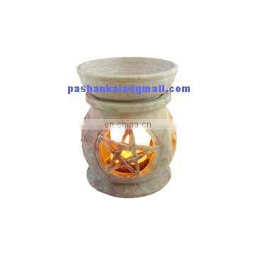 Handmade Stone Aroma Oil Lamps