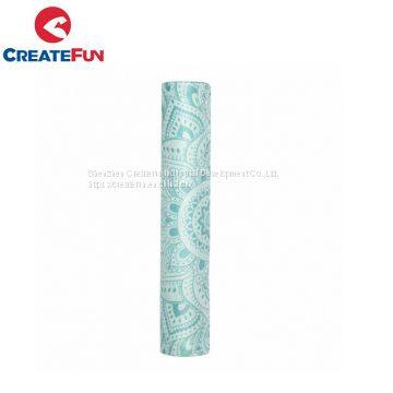 CreateFun Wholesale 2018 Newest Non Slip Suede With Natural Rubber Yoga Mat For Sale photo-2