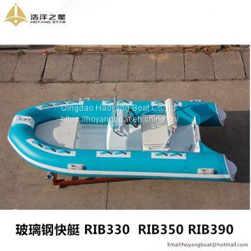 RIB350 3.5m Semi Rigid Boat 350 Inflatable RIB Boat With CE photo-4