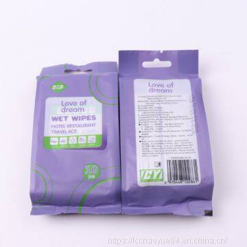 Individual Package Travel Hotel Restaurant Wet Wipes photo-2