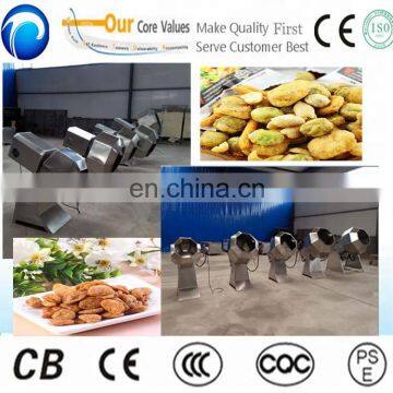 Octagonal Snack Food Flavoring Machine/disk Fried Peanuts Seasoning Machine/drum Potato Chips Season Machine photo-4