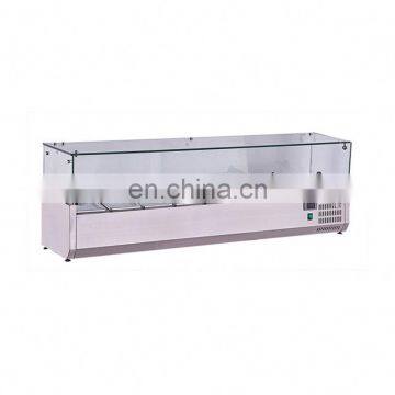 Sales Well One Door Freezer Work Table Refrigerator Display Cabinet Counter Top Freezer/ Pizza Table Prep/Pizza Freezer