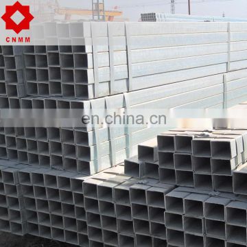 50um galvanized Q235b material carbon steel hollow section in structure building usage