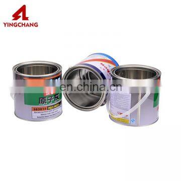 Cymk printing easy-open oil can tin can