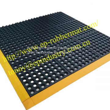 Interlock kitchen Rubber Mat from Qingdao Singreat in chinese( Evergreen Properity)